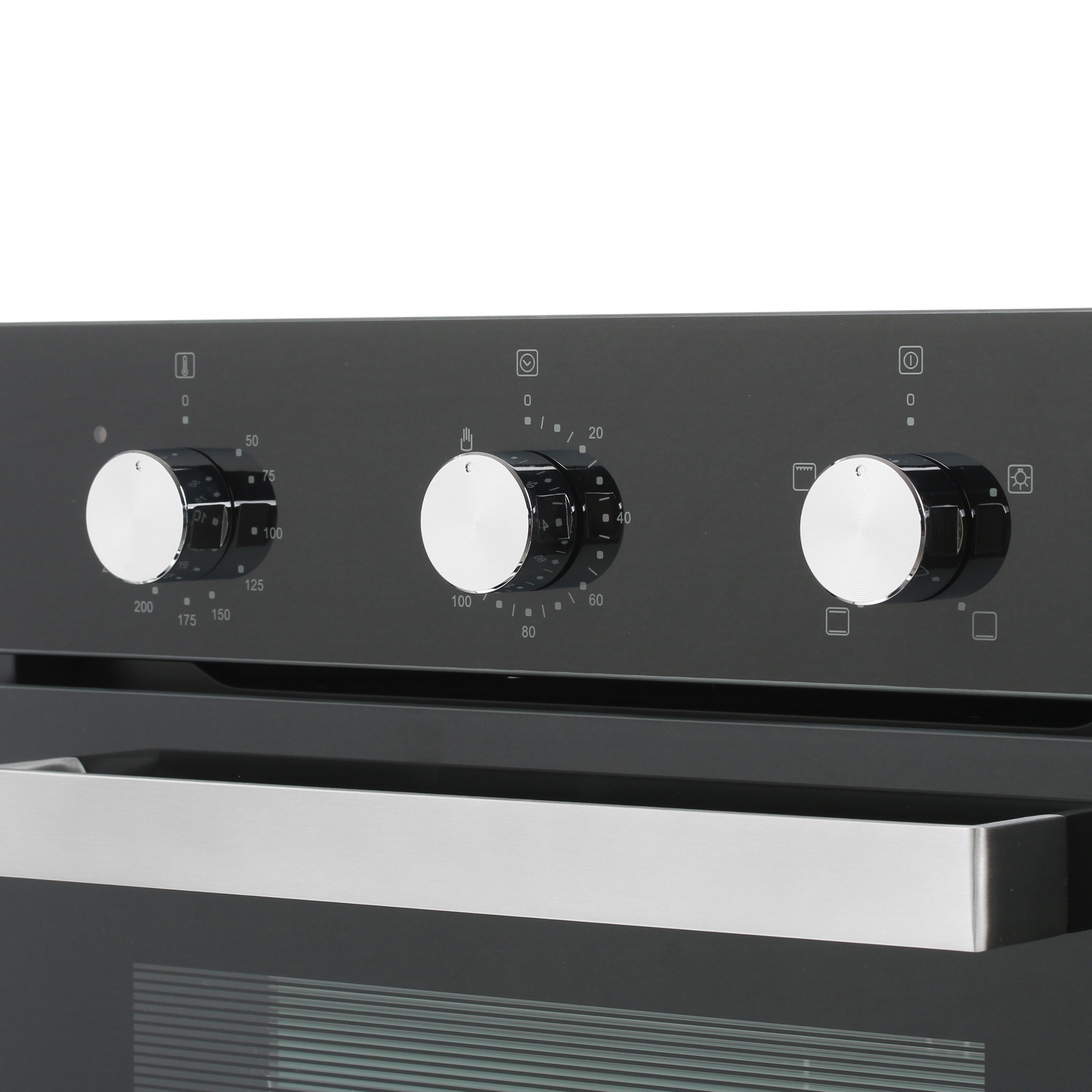 8160934 Электрический духовой шкаф HOMSair OES456BK черный STDN-0093175 - Вид №3