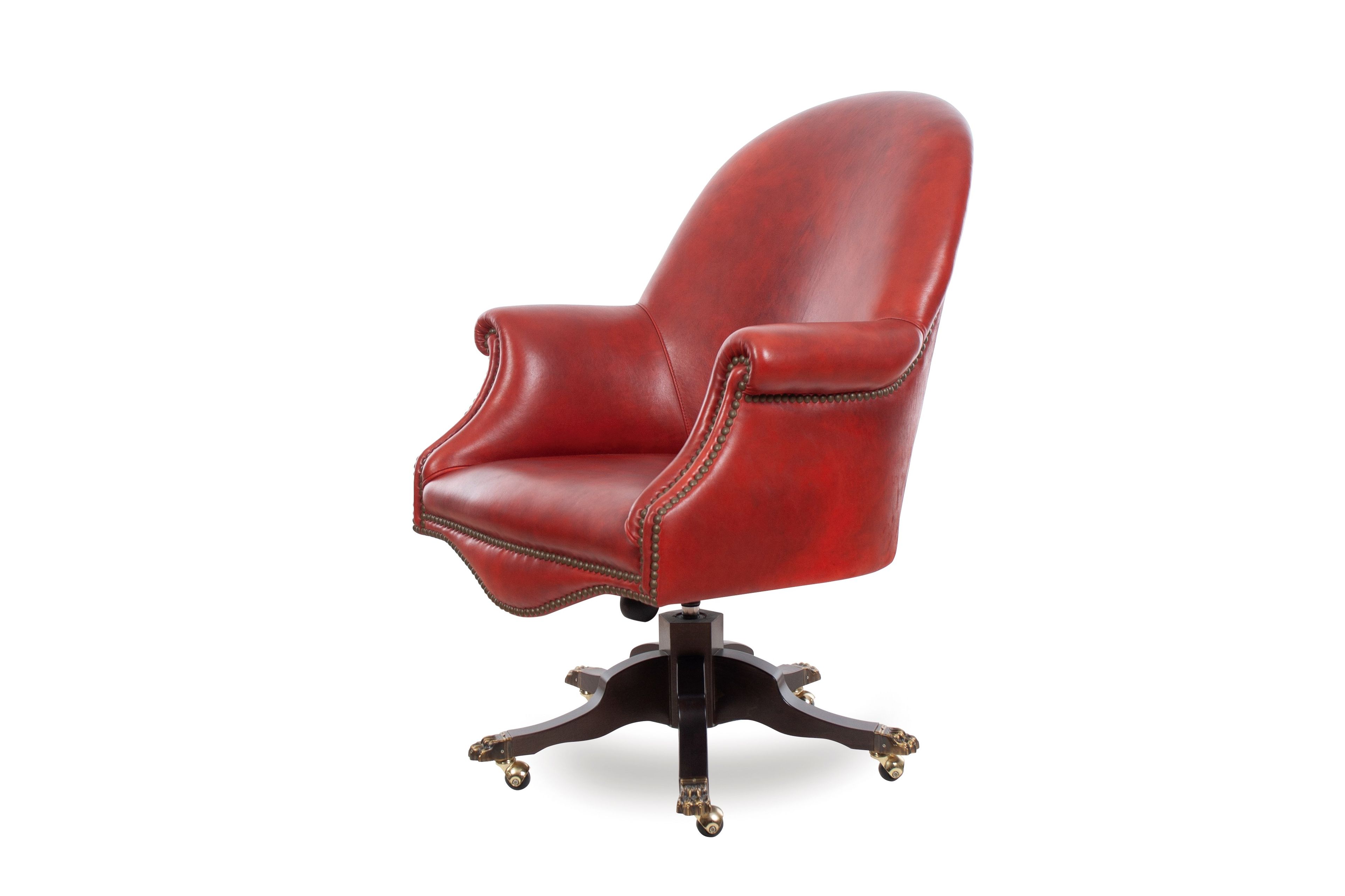 Офисное кресло с регулируемым по высоте кожаным подлокотником с 5 спицами CREARTE COLLECTIONS Gobernor Origins ARCH-00042664 - Вид №7