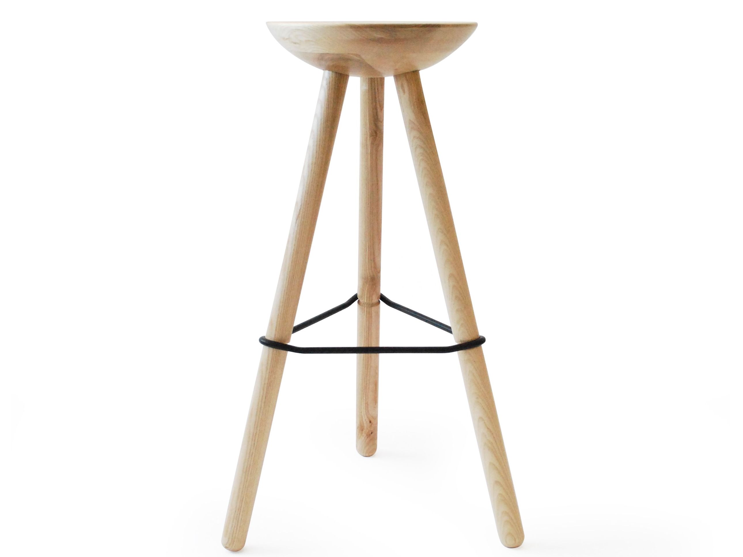 Деревянный табурет с подставкой для ног Askia TRIBUT ARCH-00076816 - Вид №1