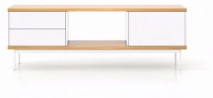 Punt Комод с распашными дверцами с ящиками Slats