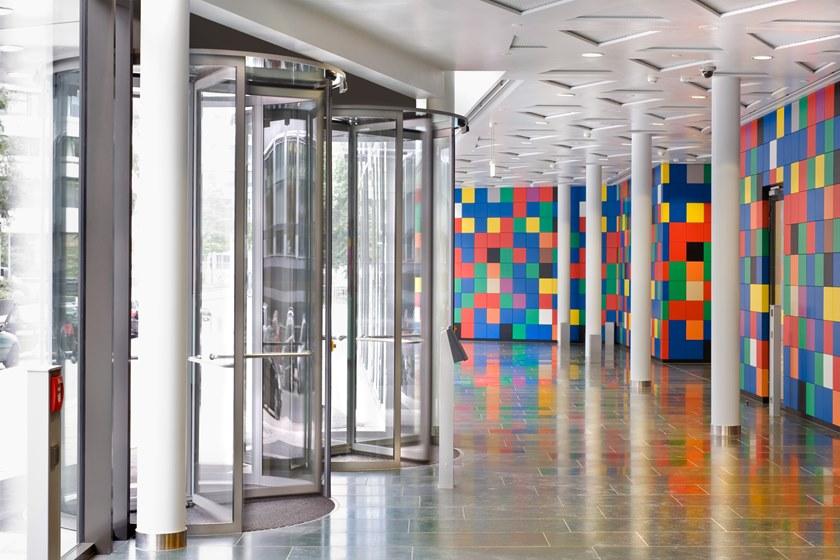 GEZE Автоматическая вращающаяся входная дверь Geze tsa 325 nt sun-id-1364668 - Вид №2