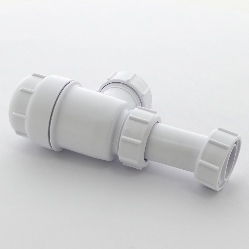 Сифон McAlpine бутылочный 1 1/4""x32 мм без выпуска выход компрессионный D=32 мм MRW2NW - Вид №2