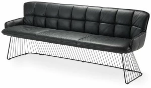 Freifrau Кожаная скамейка со спинкой Marla