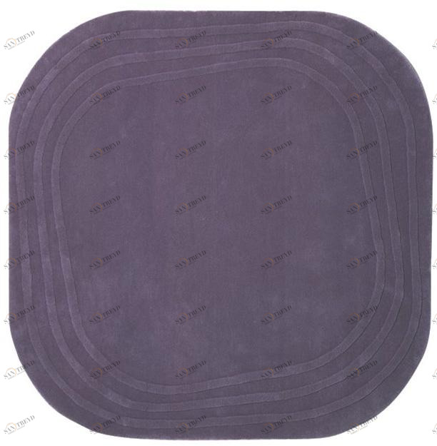 ASPLUND Квадратный шерстяной коврик ручной работы sun-id-1478699