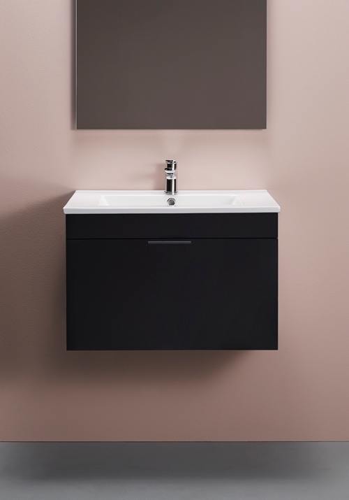 1580011 Go Шкаф Для Умывальника 600 Черный Hafa  Черный 