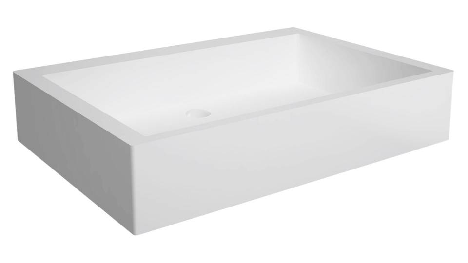 M1.91.LAV3 Накладная раковина на столешницу  прямоугольная Waterrevolution Water Evolution  - Вид №1