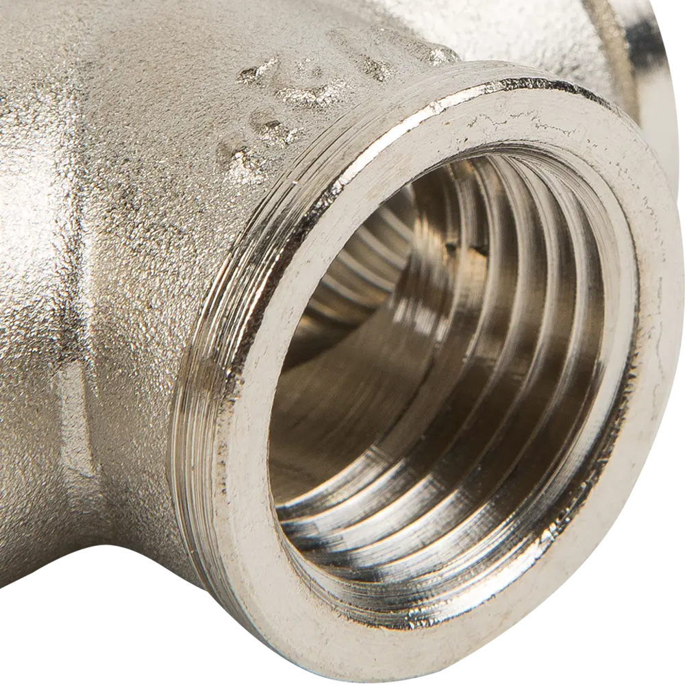 Тройник Valtec 1/2"x1/2"x1/2" ВР латунь VTr.130.N.0004 10506881 STLM-2056359  - Вид №2