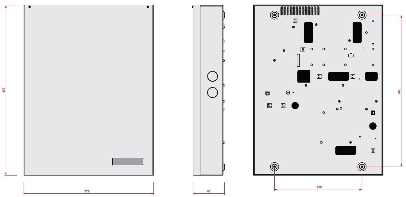 INIM ELECTRONICS Блок питания в металлическом ящике Smartlevel sun-id-1369726 - Вид №1