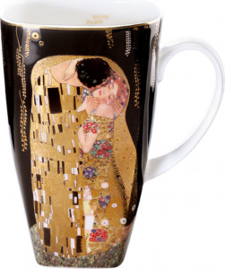 1047930 Goebel Бокал 400мл "Поцелуй" Климт Фарфор