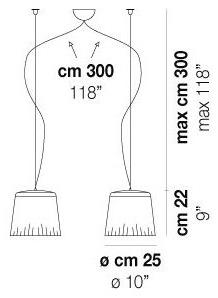 Vetreria Vistosi Подвесной светильник из дутого стекла Cloth sun-id-1452606 - Вид №4