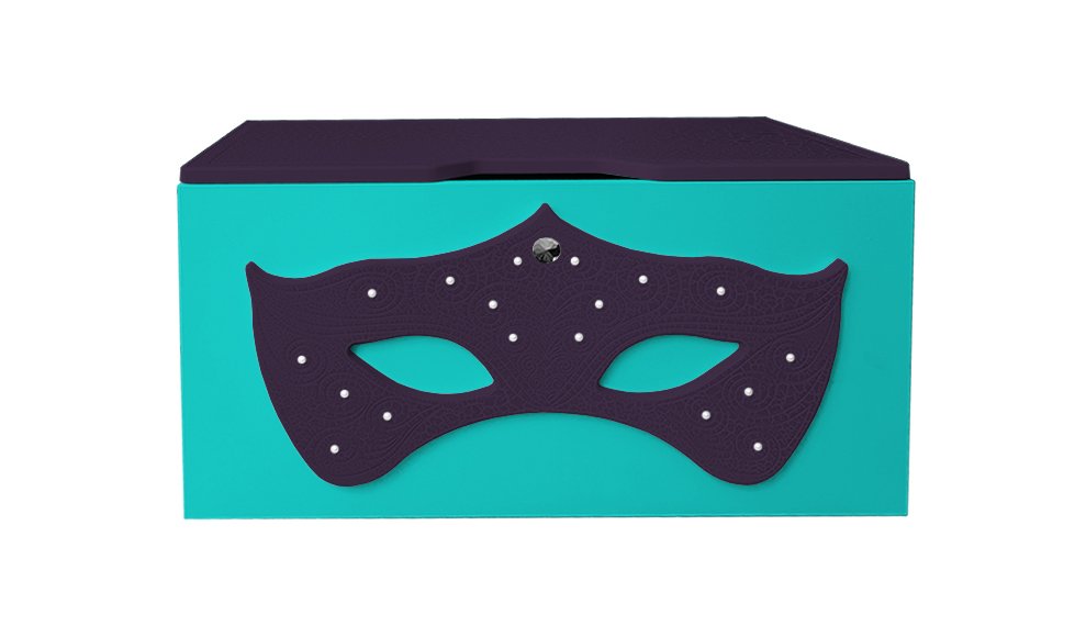 Ящик для игрушек "Венеция" МАНДАРИН ВЕНЕЦИЯ 179554 Красный Santreyd - Вид №1