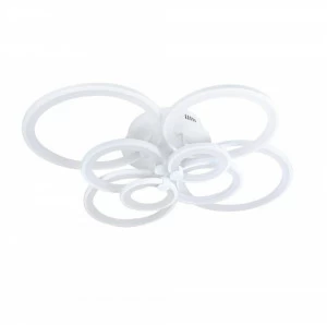 Дизайнерская потолочная светодиодная люстра с пультом ДУ Crystal Lux CLT 334C900PL CRYSTAL LUX ДИЗАЙНЕРСКИЕ 109203 Белый