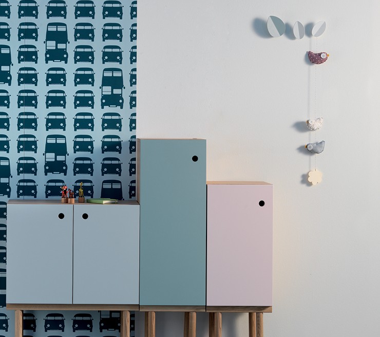 Ex.T Leaf Small Настенная вешалка ice grey EXLEAFP/GH - Вид №2