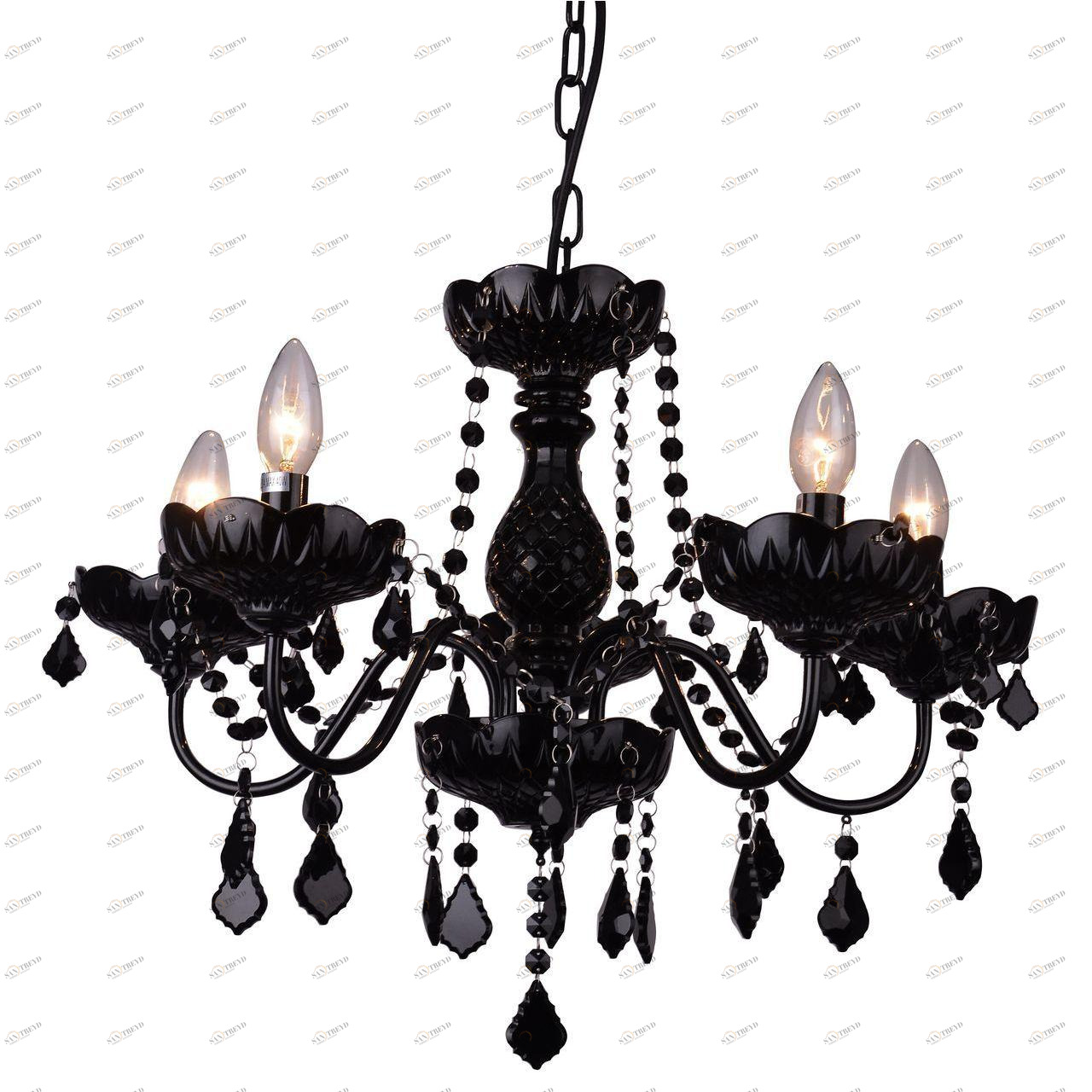 Подвесная люстра Arte Lamp Odillia A8918LM-5BK ARTE LAMP ODILLIA 108427 Черный 