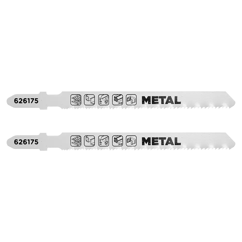 Пилка для электролобзика по металлу KWB 626175, 2 шт. 89445610 STLM-2129242 