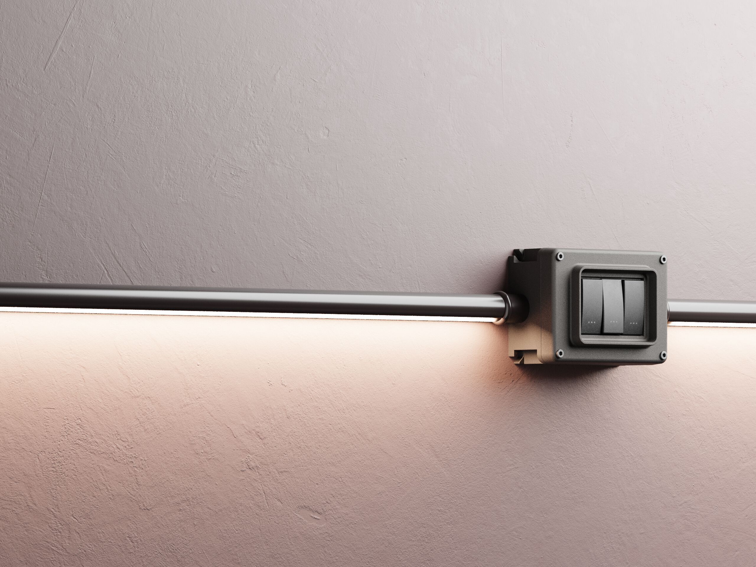 Профиль для освещения и электрификации Genuit графит ARCH-00035667 - Вид №6