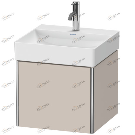 XS405909191 XSquare Тумбочка подвесная Серо-коричневый декор Duravit