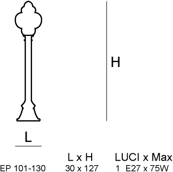 Siru Садовый светильник из муранского стекла Classic sun-id-1468828 - Вид №4