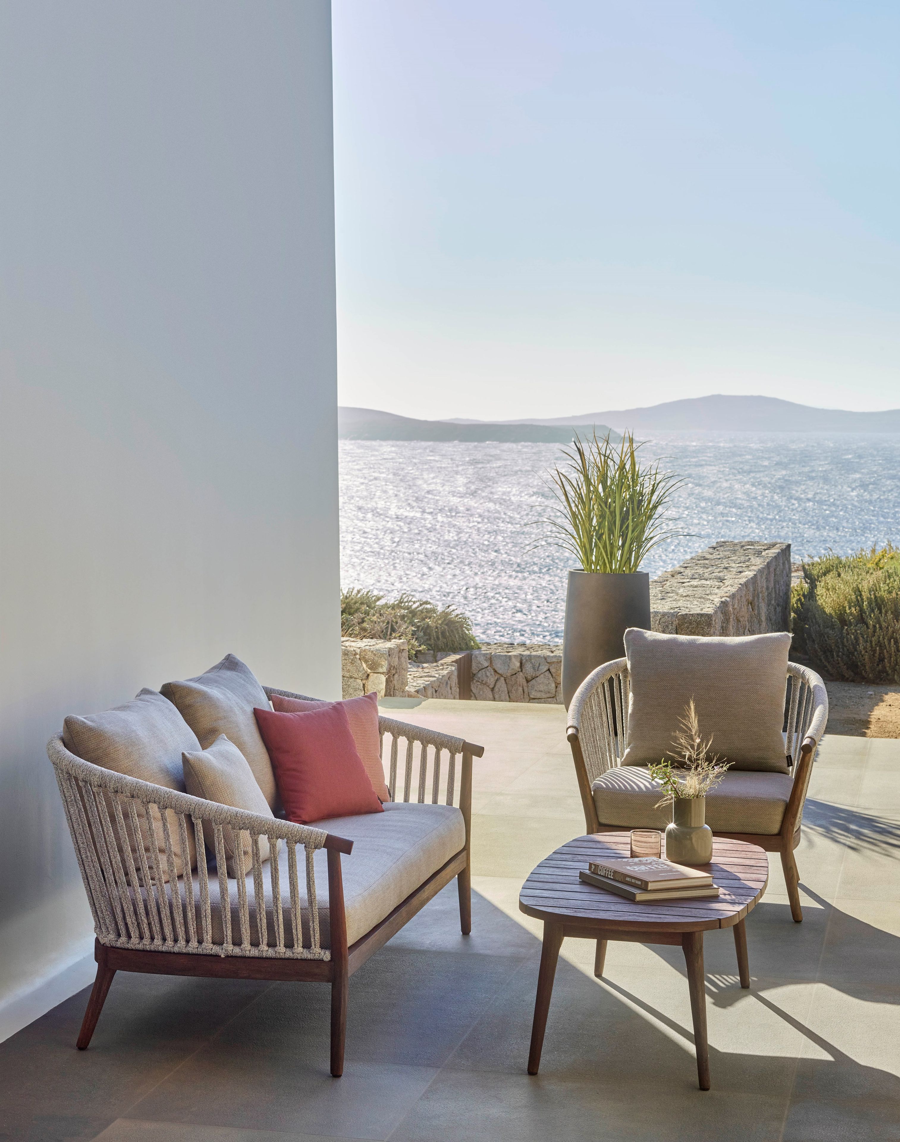 Низкий стол из тикового дерева Jardinico дерево ARCH-00036107 - Вид №3