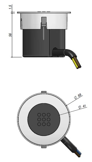 Индукционное зарядное устройство для оборудованного канала Barazza 1CBI ARCH-00048738 - Вид №2