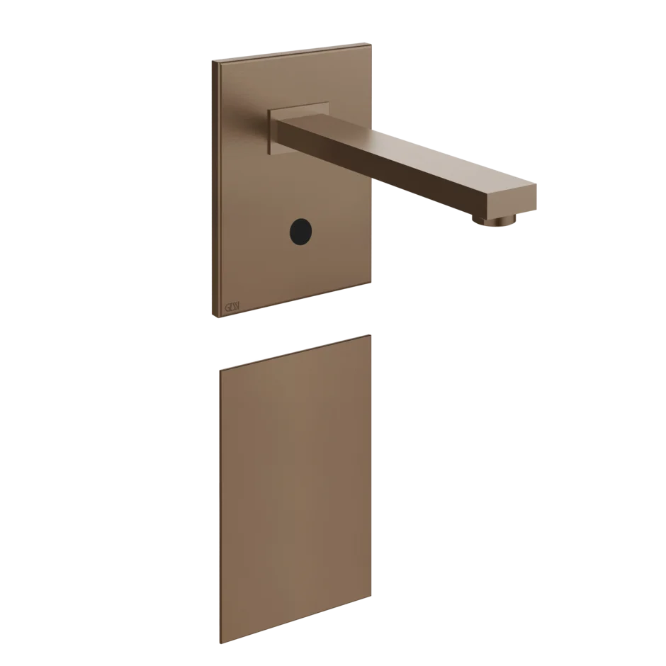 Электронный миксер 20130 708 Gessi Rettangolo МЕДНЫЙ МАТОВЫЙ PVD 20130708