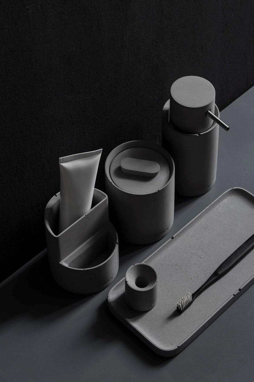 Bentu Design Прямоугольный лоток бетонный Hui C337101-c337102  - Вид №5