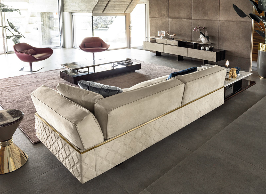 Диван RITUAL LONGHI W 529 COMPOSIZIONE 2  - Вид №1