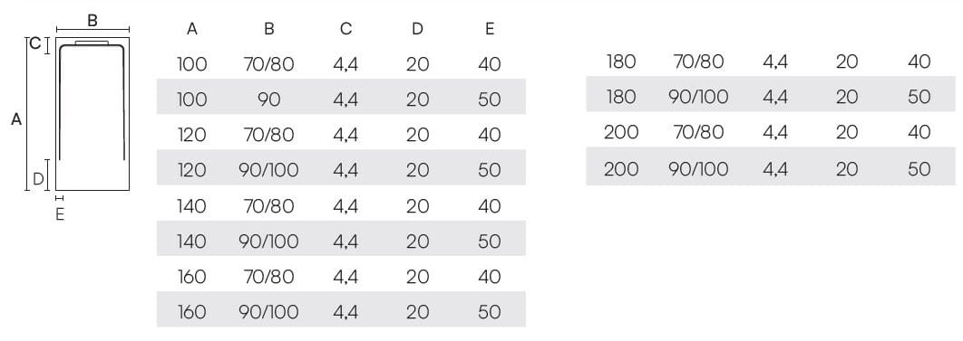 Прямоугольный поддон для душа из Акрона© Acquabella ноль ARCH-00076089 - Вид №4