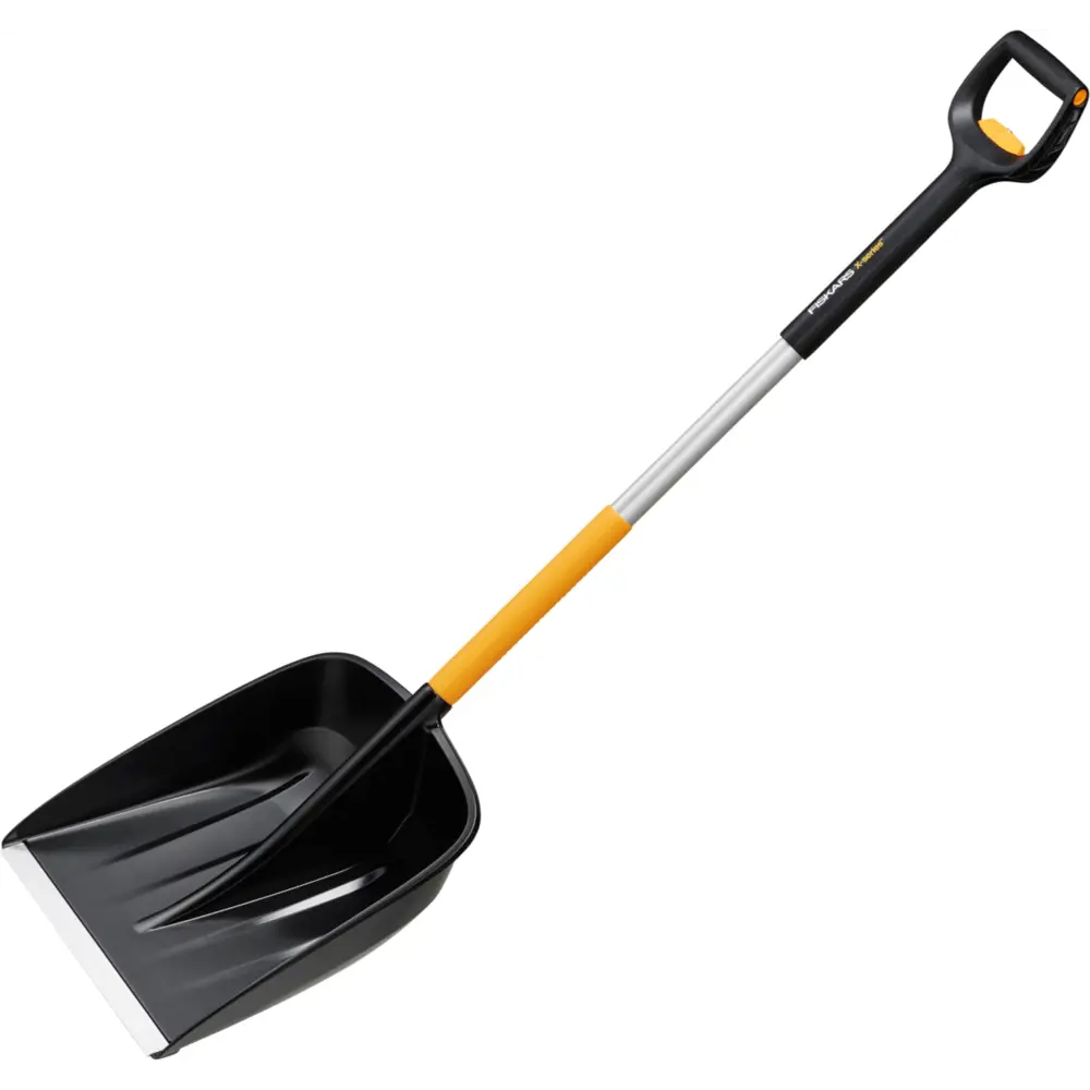 Лопата для уборки снега Fiskars X-series 35x120 см пластик с черенком 89145566 STLM-2126701 