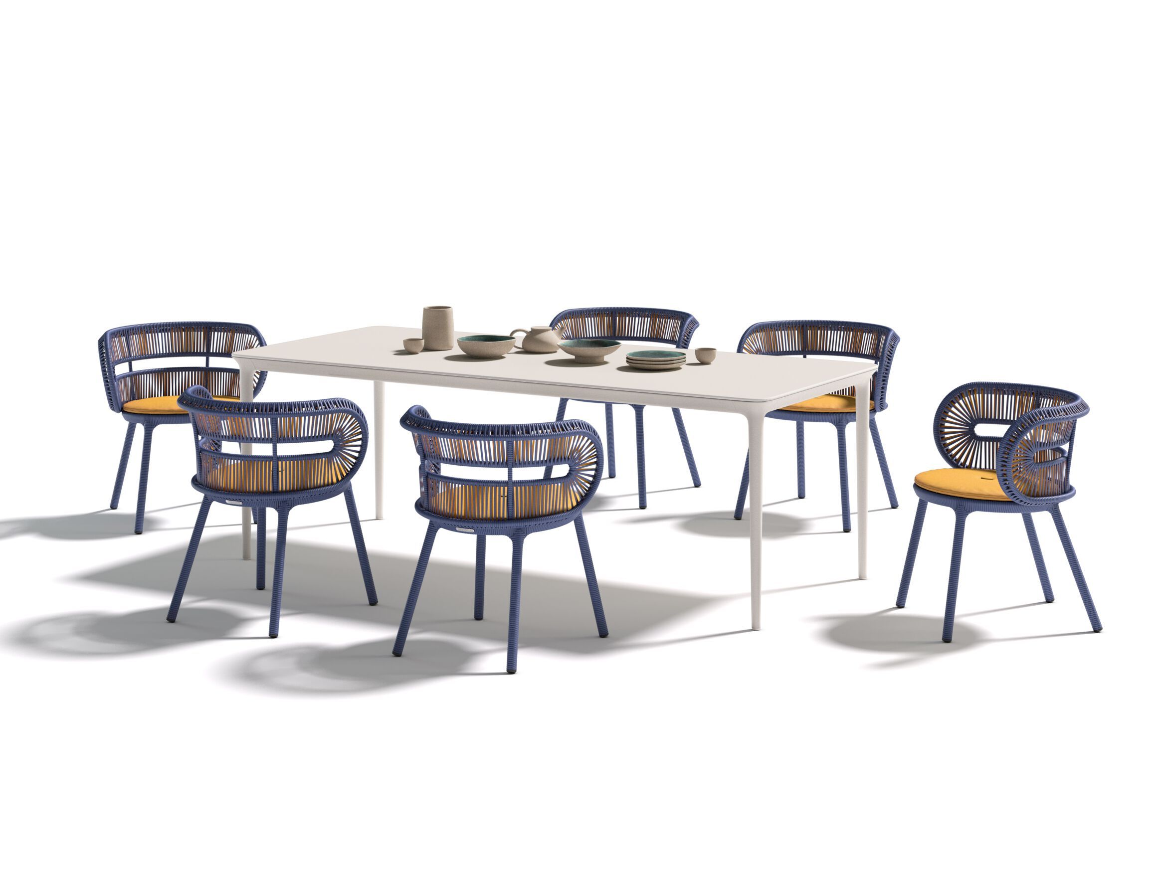 Синтетическое волокно сад стул DEDON CIRQL NU ARCH-00107891 - Вид №2