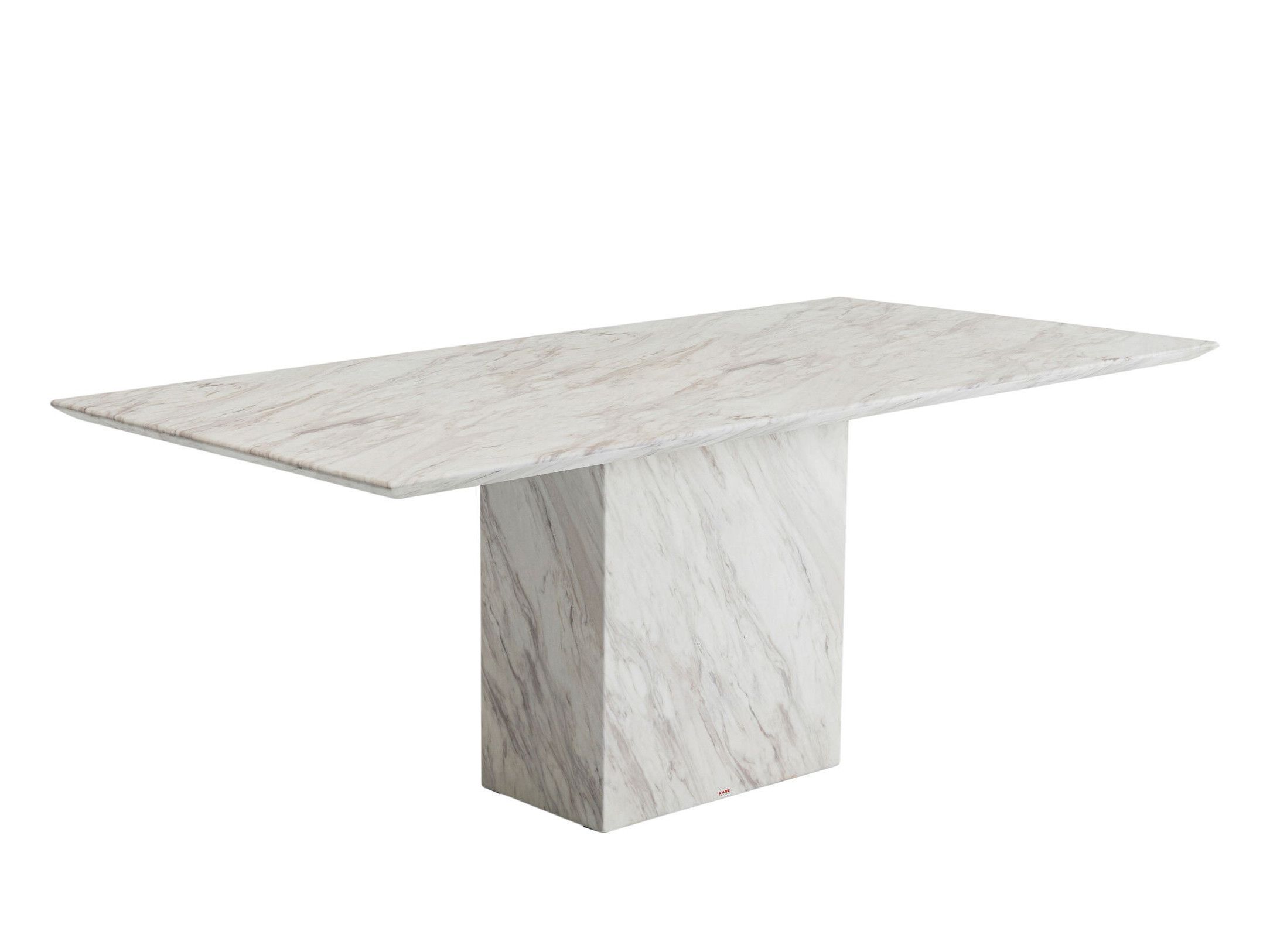Мраморный прямоугольный обеденный стол KARE Design ARTISTICO 100x200 ARCH-00099601