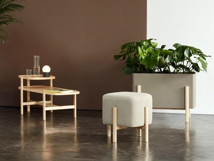 Hobby Flower Квадратный пуф из ткани Ashi sun-id-1406207 - Вид №4