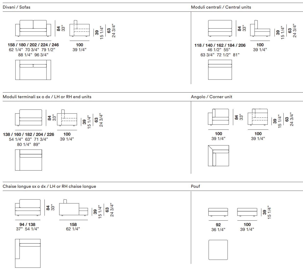 Секционный диван Alf DaFrè CALIFORNIA ARCH-00115134 - Вид №20