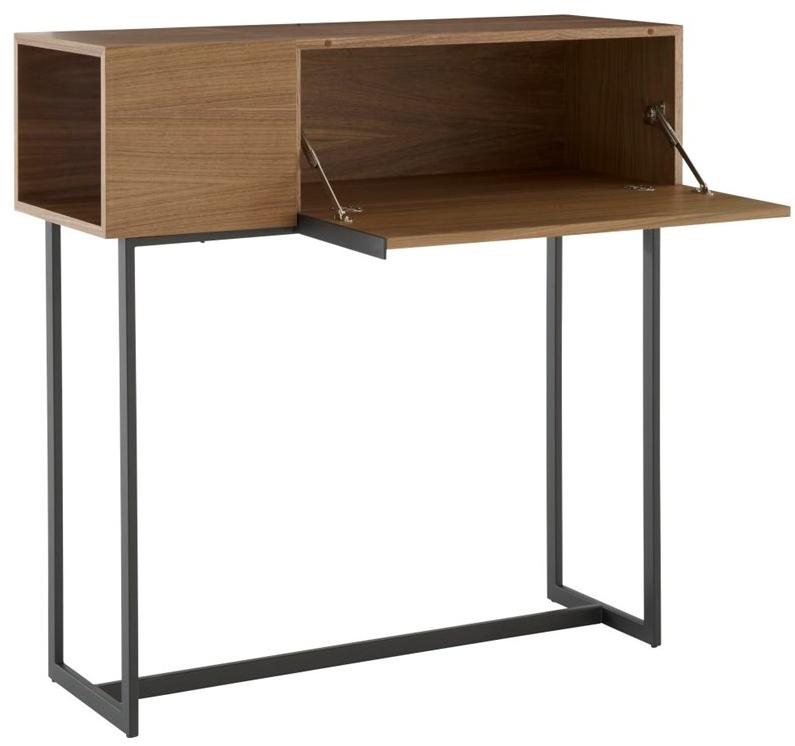 Ligne Roset Прямоугольная консоль из ореха  19970000  - Вид №1