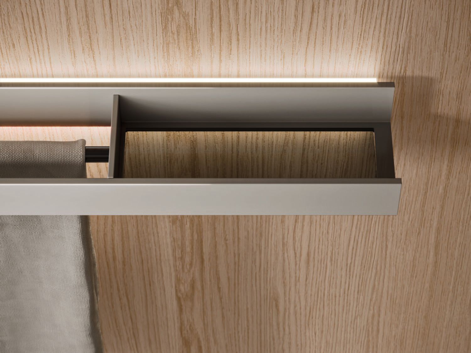 Мебель для ванной комнаты из дуба и алюминия Noorth Fjord ARCH-00098259 - Вид №5