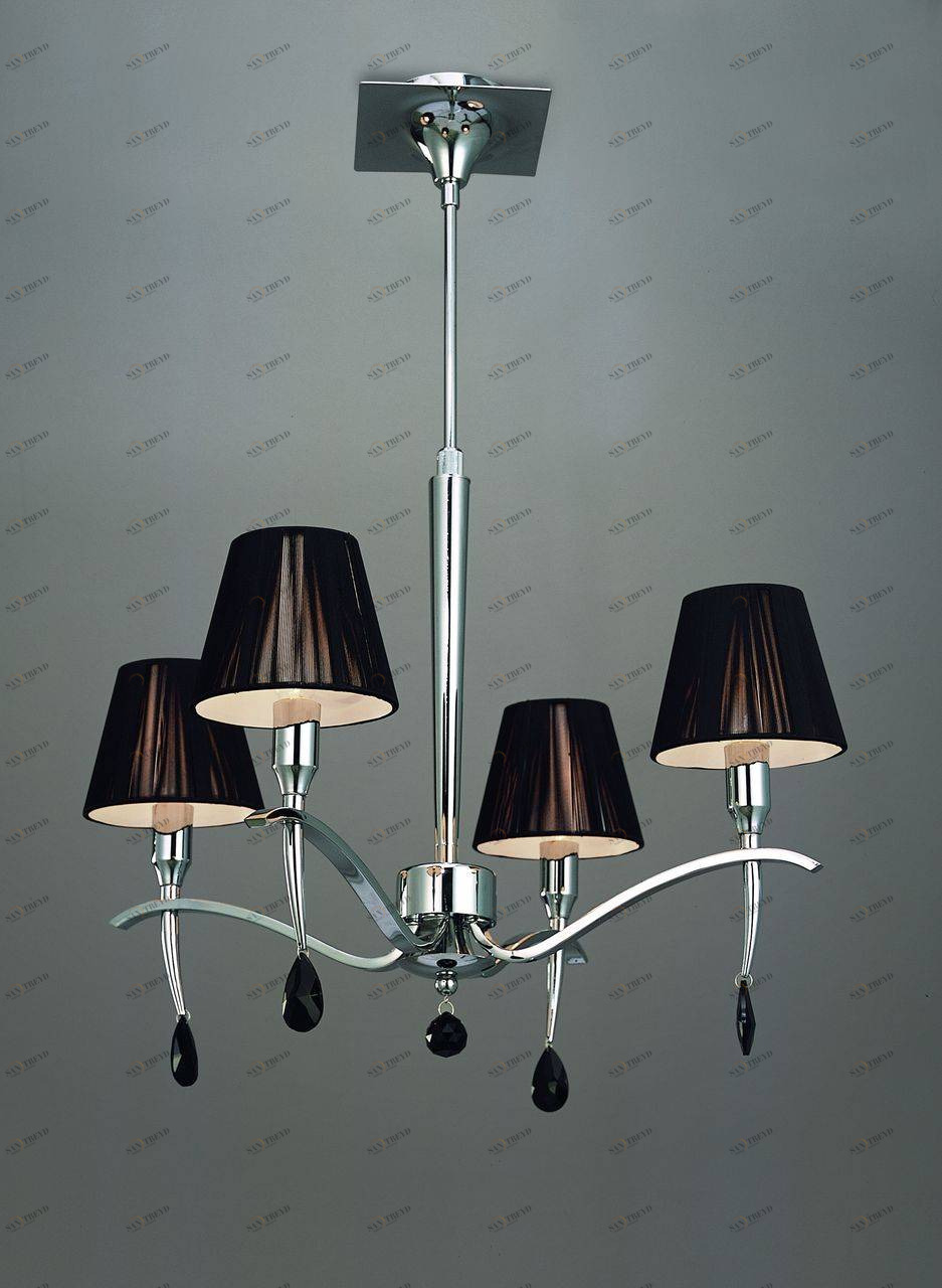 Подвесная люстра Mantra Viena 0343 MANTRA ДИЗАЙНЕРСКИЕ, VIENA BLACK 055852 Черный 