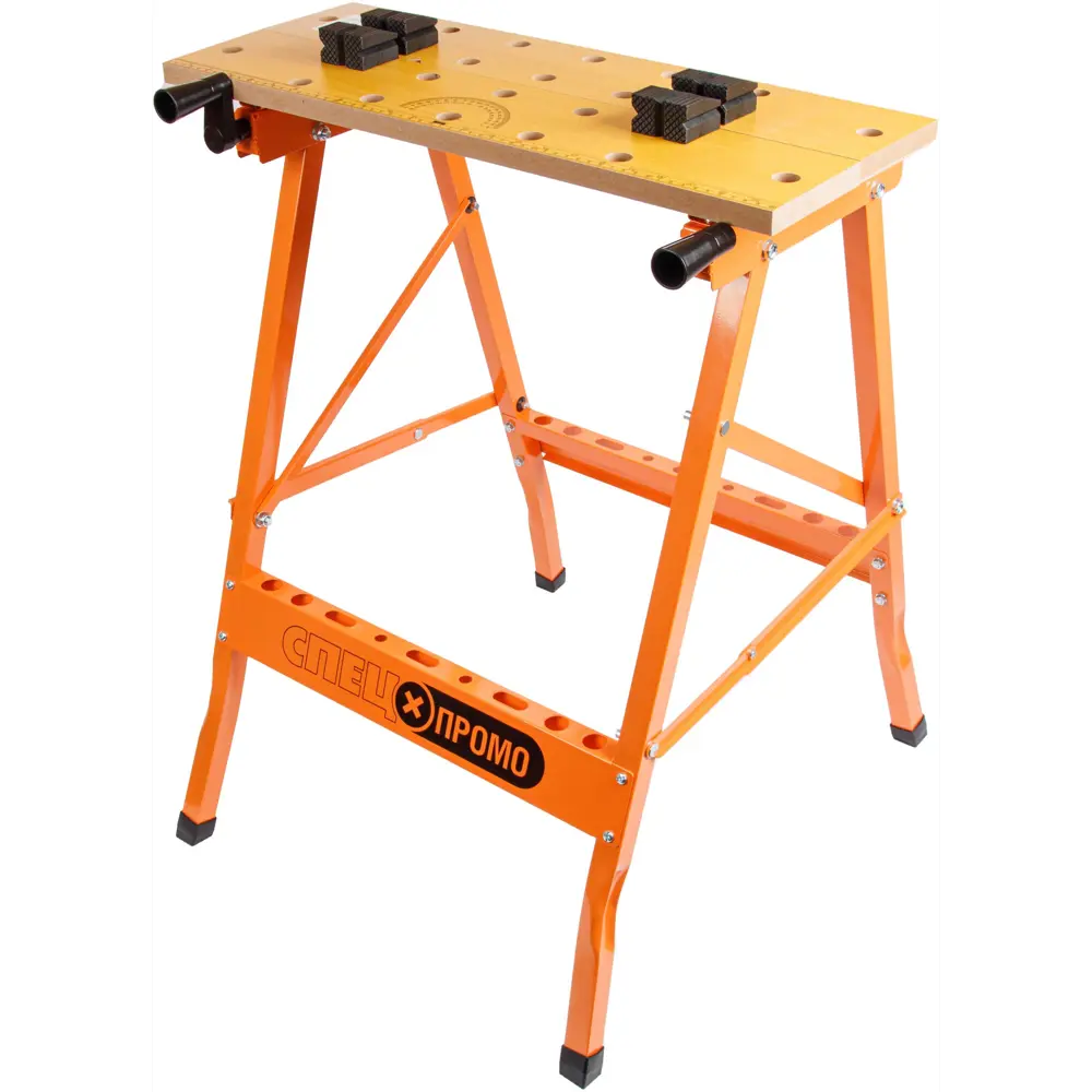 Верстак-тиски СПЕЦ ПРОМО с регулируемой столешницей и измерительной шкалой 89356313 STLM-0841642 - Вид №1