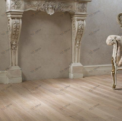 Массивная доска Ashton Виборг Ясень Натур с брашью (Текстурированная) 910х125 мм 1000300009