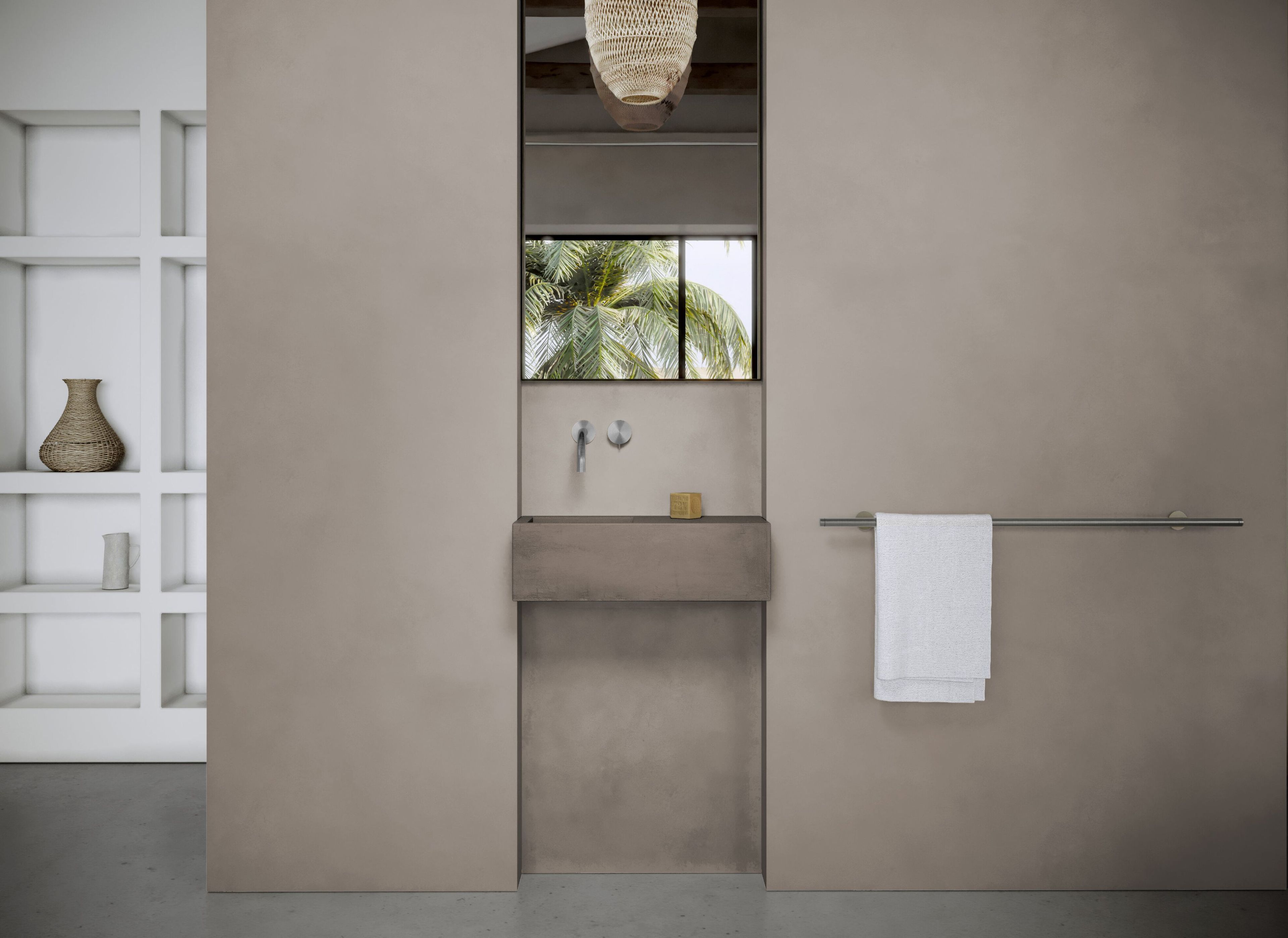 Одиночный подвесной прямоугольный умывальник COCOON Maison ARCH-00110450 - Вид №4