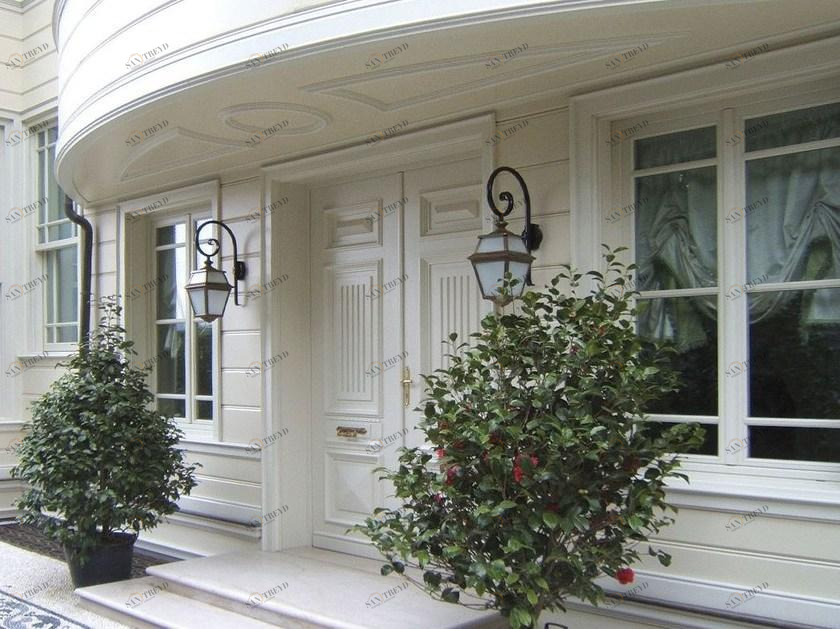 Capoferri Serramenti Наружная теплоизоляционная деревянная входная дверь sun-id-1457429