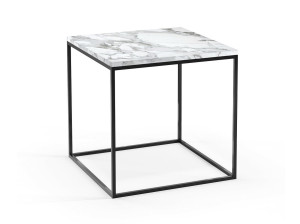 Квадратный мраморный журнальный столик