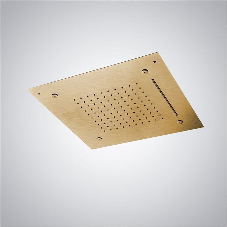 Светодиодная потолочная душевая головка из нержавеющей стали Fontana Showers Luxe Fontaine ARCH-00029537 - Вид №13