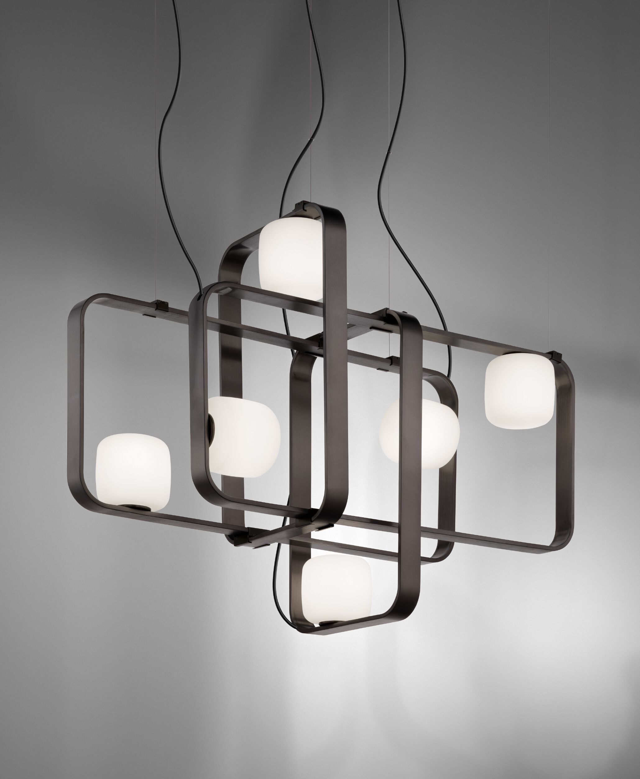 Металлический подвесной светильник Vetreria Vistosi Groove ARCH-00025114 - Вид №1