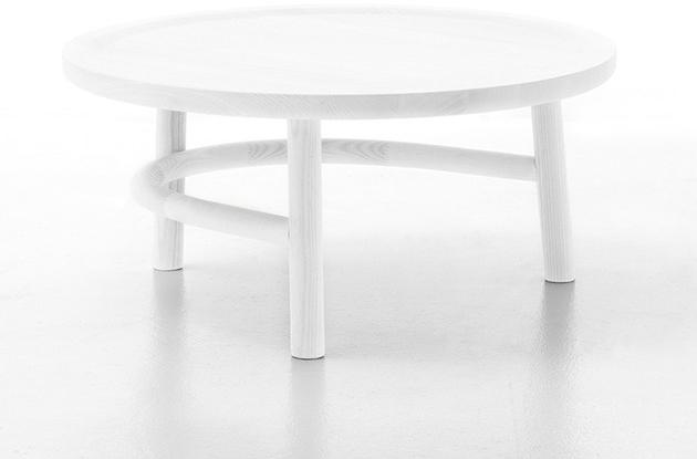 Very Wood Круглый деревянный журнальный столик Unam sun-id-1462758 - Вид №3