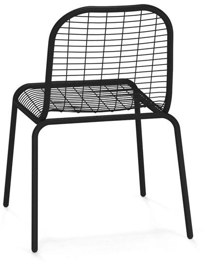 emu Штабелируемый садовый стул из стали Centina 214 - Вид №3