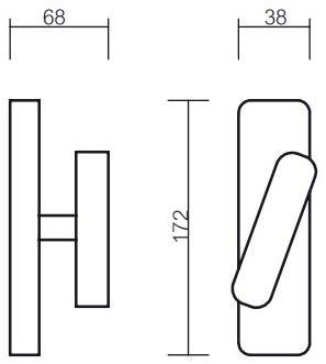 Pasini Латунный болт кремона Laura liscia 0012  - Вид №1