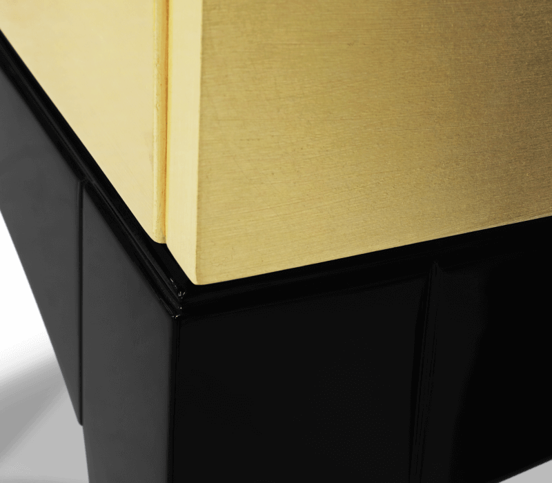 0-234 Золотая тумбочка Тринити Boca Do Lobo  - Вид №21