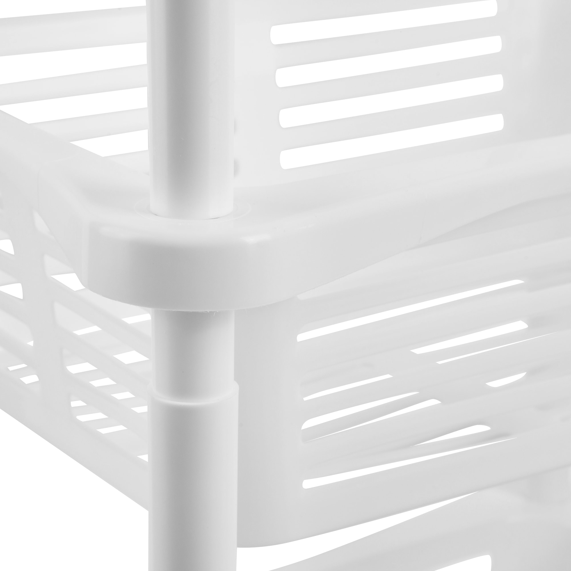 82585575 Этажерка с корзинками, 3 секции, 30х68х22 см, цвет бежевый Santreyd  - Вид №2