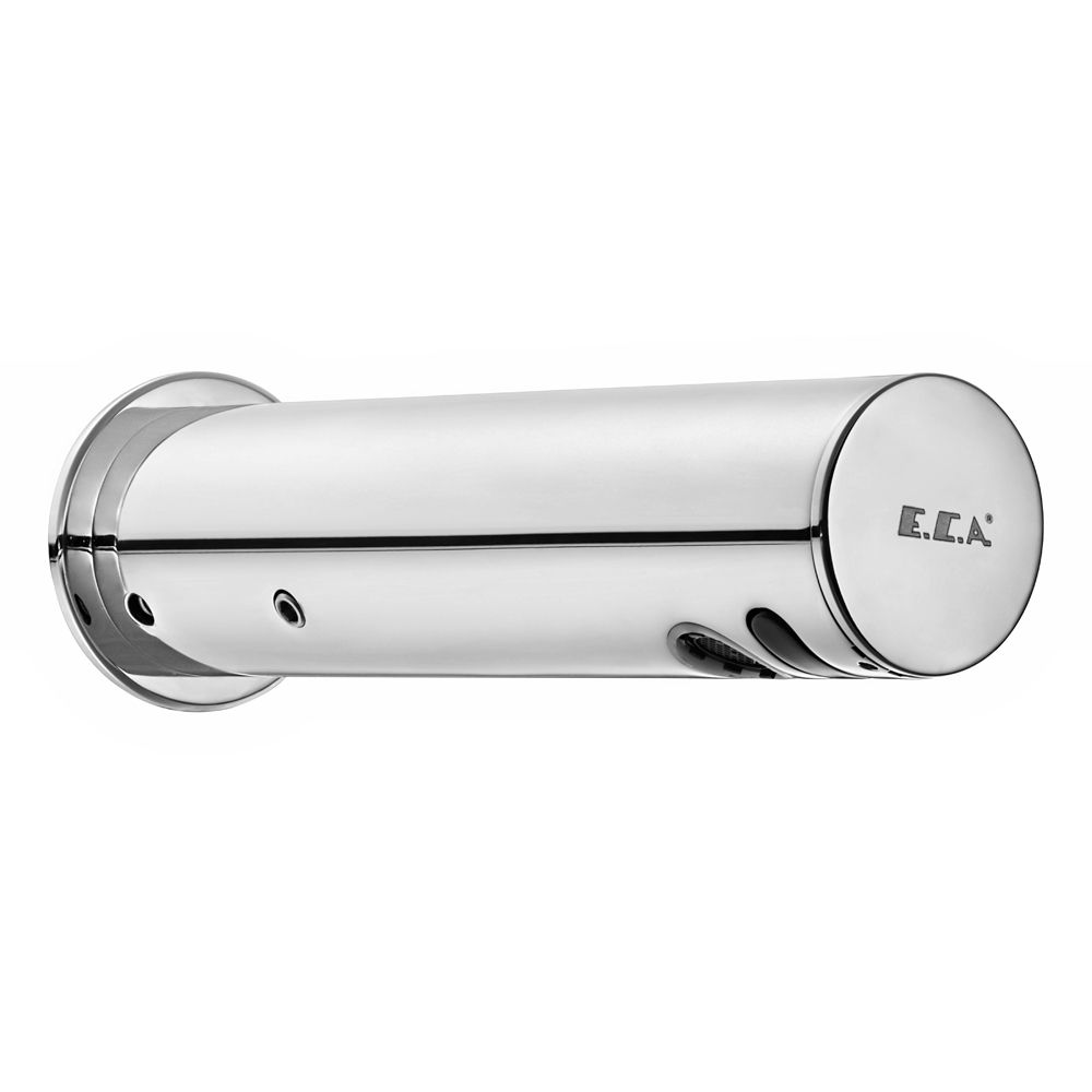 108105001  Смеситель для раковины скрытого монтажа с фотоэлементом - с батарейным питанием Eca  - Вид №1