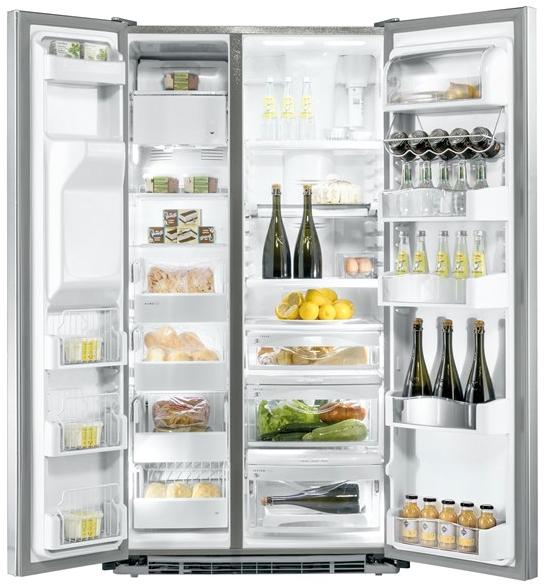 mabe Американский встраиваемый холодильник с диспенсером для льда класса а + Side by side | prof. 71cm Ore30vgctce - Вид №1